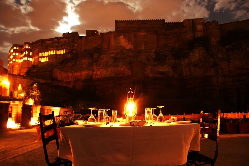 Fort dinner, Jodhpur