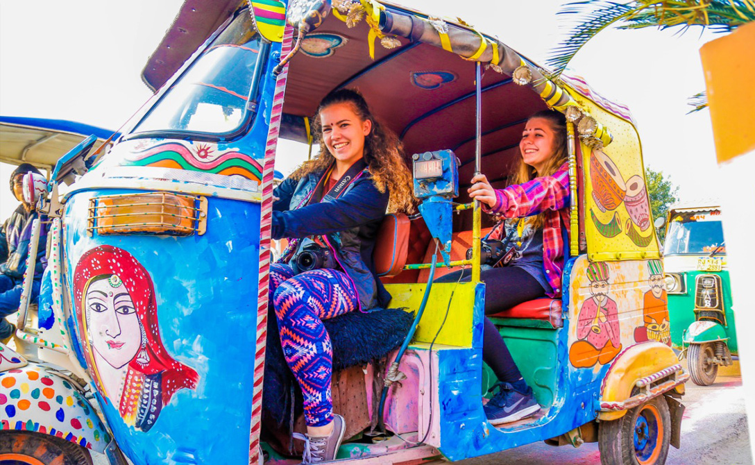 Take on the streets of Jaipur in a Tuk Tuk