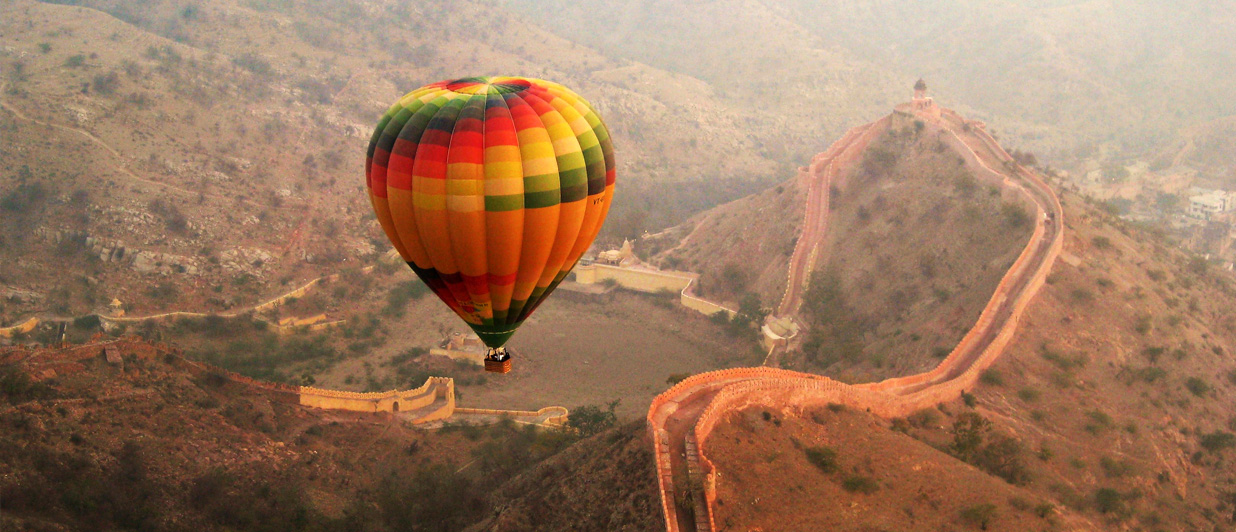 Float over the Pink City