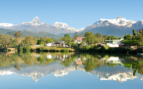 Fly Kathmandu - Pokhara (30 min)