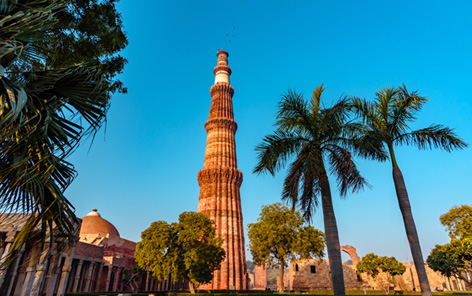 Arrival in Delhi