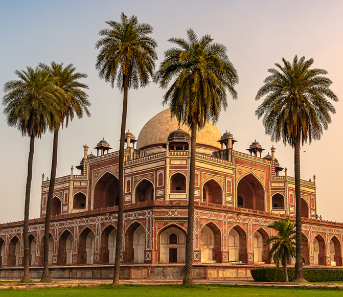 Arrive in Delhi, INDIA