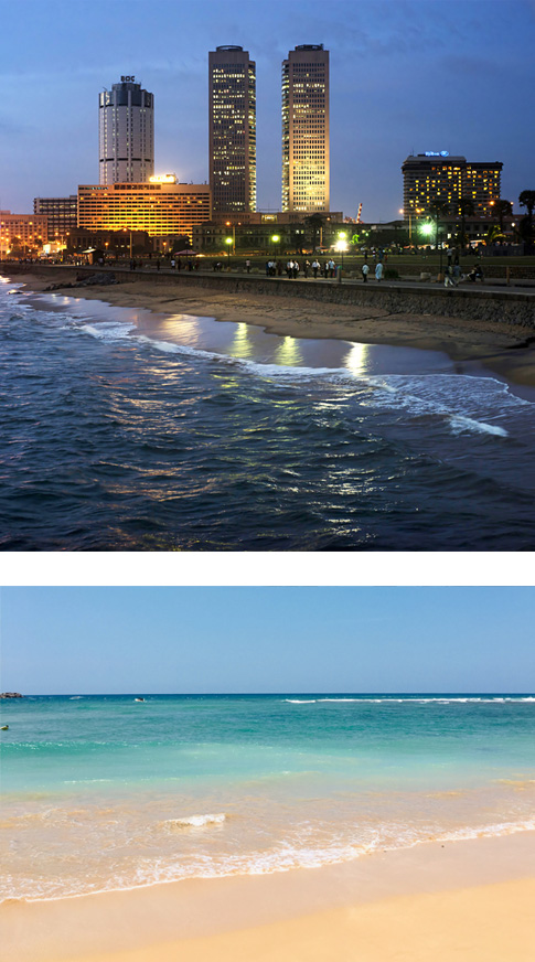 Galle - Colombo (2.5 hrs drive)